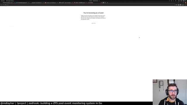 zedhook part 1: building a ZFS pool event monitoring system in Go (April 1, 2022)
