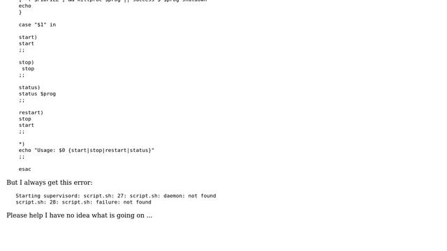 Run supervisord without root access