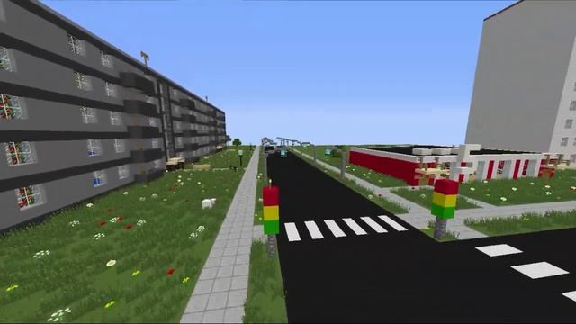 РУССКИЙ ГОРОД В MINECRAFT #1 | Пятёрочка и Ж/Д Вокзал!