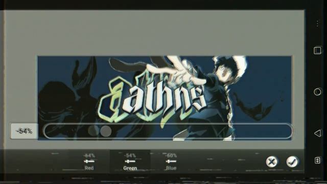 ABSTRACT BANNER SPEEDART - "athns" // PS TOUCH TUTORIAL - [free gfx]