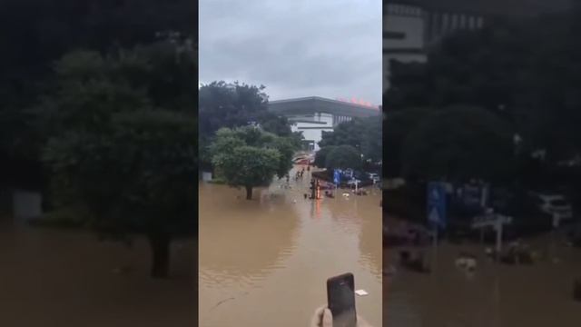 Китай бьёт все рекорды по наводнениям - провинция Гуанси, 19 июня 2024