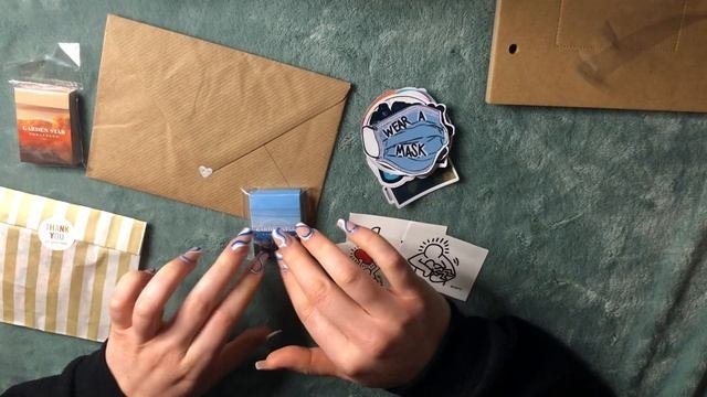 ASMR| etsy scrapbook stationary collection ✨