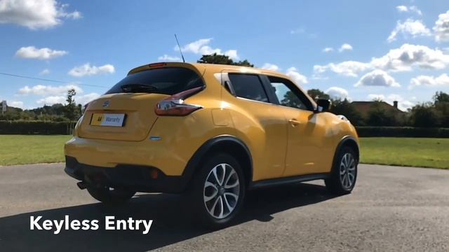 Broadlands Vehicles Presents a Nissan Juke 1.5 dCi 8v Tekna with Start Stop in Solar Yellow