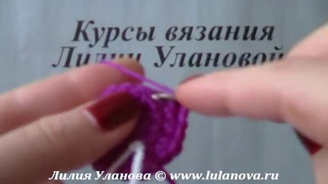 Берет Классический крючком Crochet takes 1 часть добавление петель