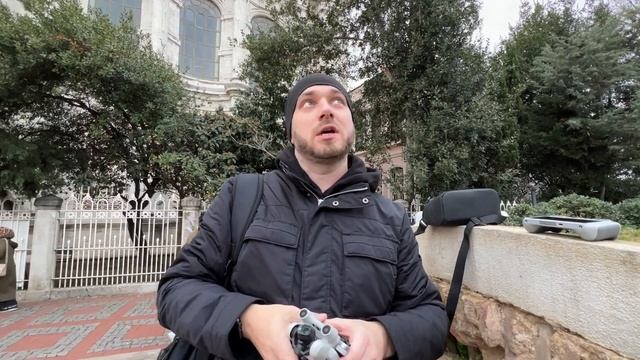 Босфорский мост. Район Балат в Стамбуле. Мечеть Ортакей. Бюджетное кафе Стамбула