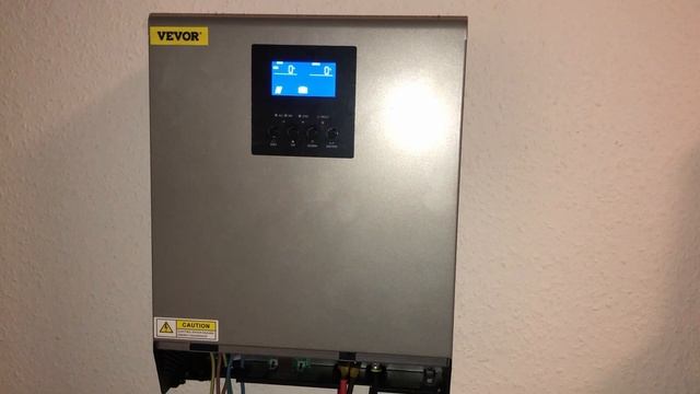 Zurück Zur Insel? Mit VEVOR Off Grid Wechselrichter Blackout Sicher -Vorstellung & 1. Inbetriebnahm