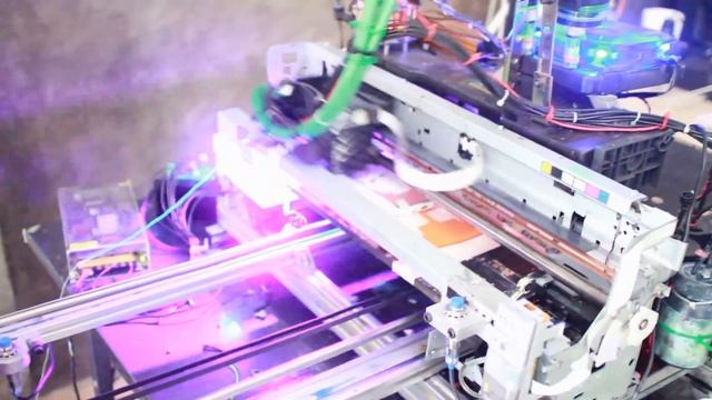 Diy Uv Printer Test (Arduino Control Stepmotor)