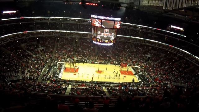 Chicago Bulls intro - Utah Jazz vs Chicago Bulls  United Center - 03082013