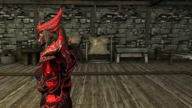 Crimson Blood Daedric Knight Set Skyrim SE Xbox One/PC Mods