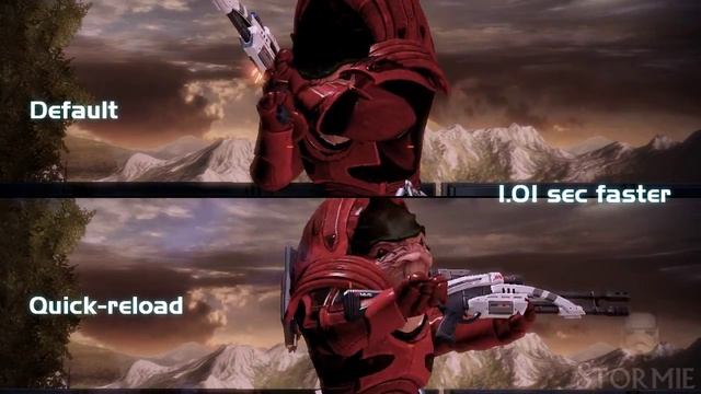Mass Effect 2 - Quick reload technique