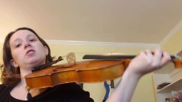 Viola- G major 2 octave scale and thirds