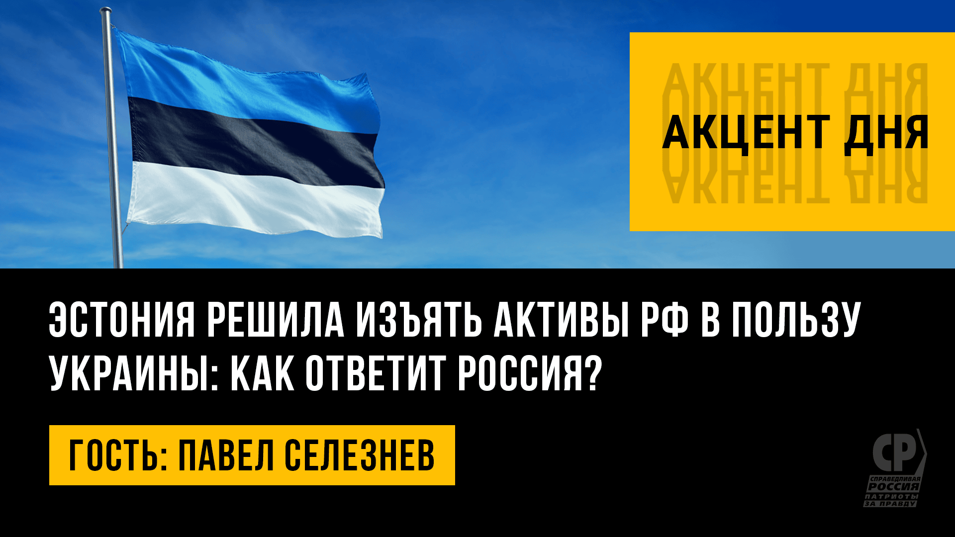 Эстония решила изъять активы РФ в пользу Украины: как ответит Россия? Павел Селезнев