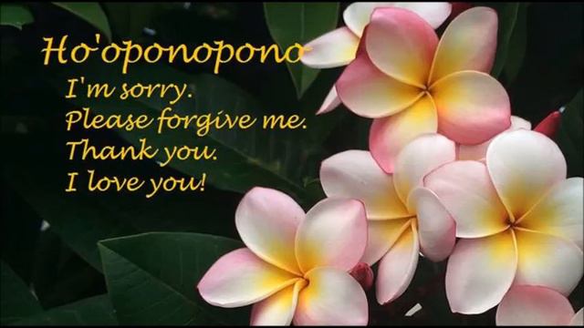 HO'OPONOPONO SONG