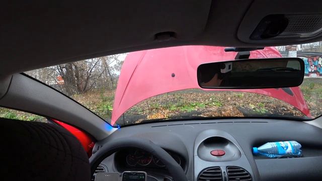 Пежо 206 Запуск бустером и диагностика.