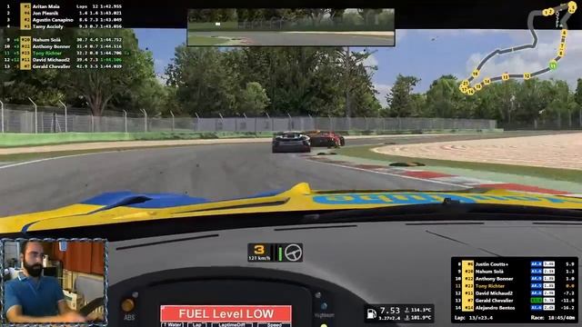 iRacing Career #7: Blancpain Sprint at Imola - Start Mayhem.