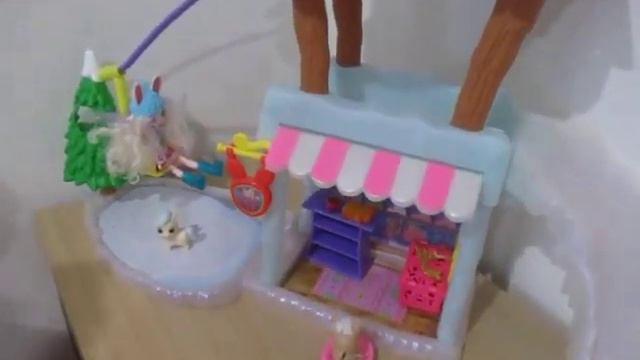 Домик Снежная долина Энчантималс С горкой и подъёмником!  Enchantimals