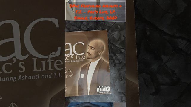 2Pac Featuring Ashanti & T.I. – Pac's Life, LP, Single, 2007 #vinyl