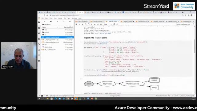 Building Real-time ML Pipelines with AzureML + MLRun