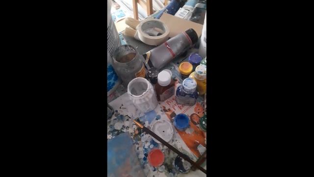 Шедевр акрилом своими рукми