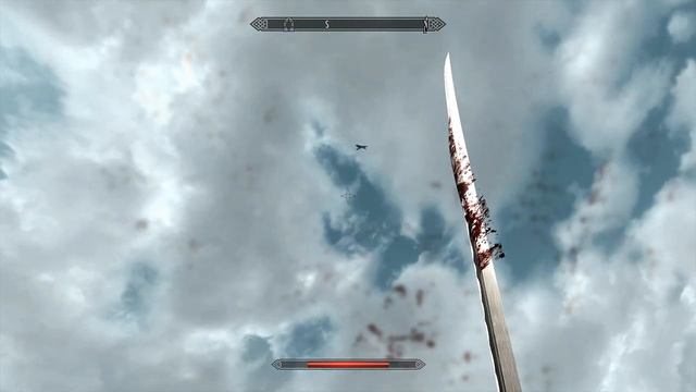 Another Weird Flying Sabertooth Tiger SKYRIM
