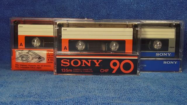 Аудиокассета SONY CHF 1980 год. audiocassette