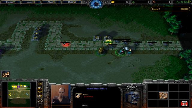 Warcraft 3 PYRO TD 0.21b GOLD MODE | Focus The Archer