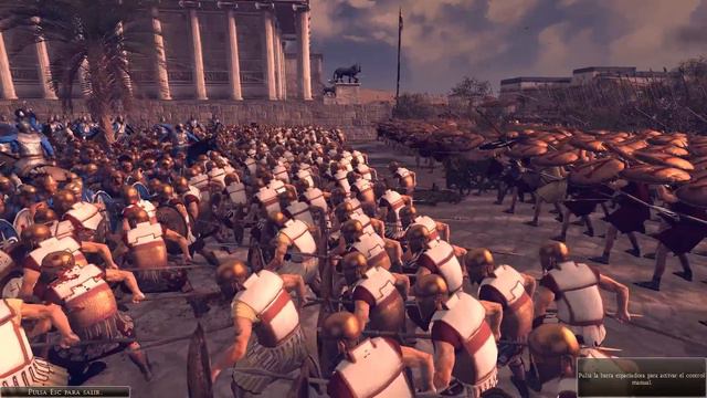 Total War: Rome II | ►Esparta #34 | Egipcios Acabados