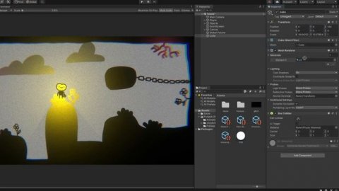 Как сделать VHS эффект в Unity
