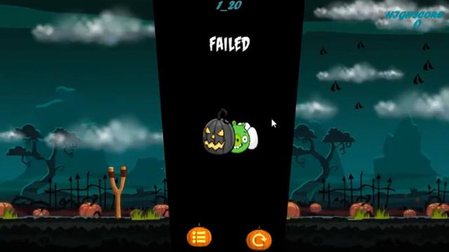Extremely Broken Fake Angry Birds Halloween Game - FurF Wheel