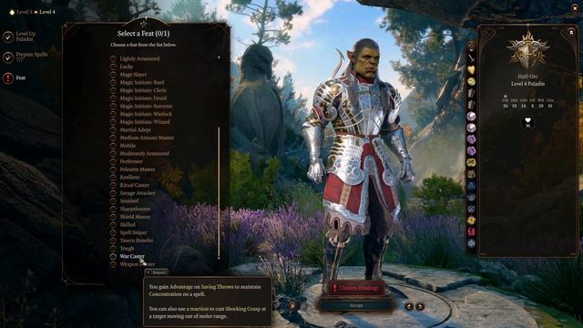 Baldur's Gate 3 Paladin Guide - Oath of the Ancients Subclass - Level 1-12 Guide