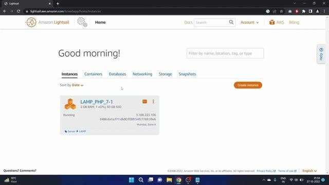 #4 Deploy A LAMP Stack Application To Amazon Lightsail | AWS Hands-on Tutorial #aws #awstraining