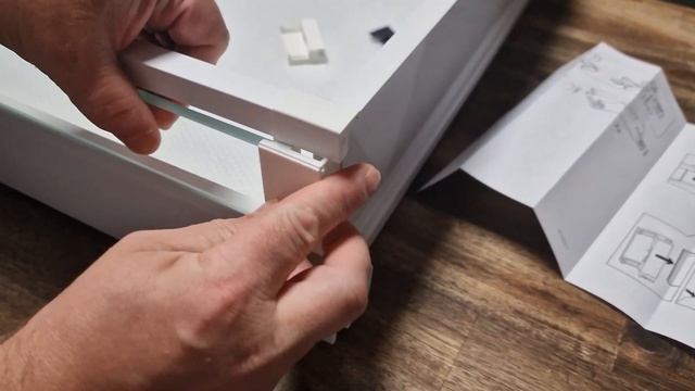 IKEA METOD MAXIMERA instructions - Glass Add-on side for medium drawer Installation video guide.