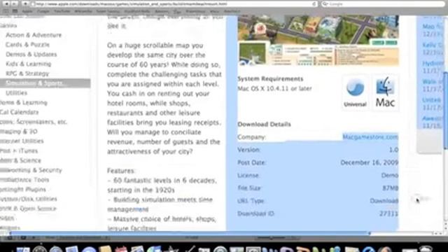 Where and how to download games for Mac OS X