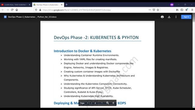 1.English-Kubernetes Architecture Part-1
