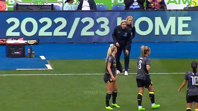 Alisha lehmann was AGRESSIVE vs Leicester City 2022