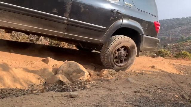 Otay Mtn Truck Trail in my Toyota Sequoia