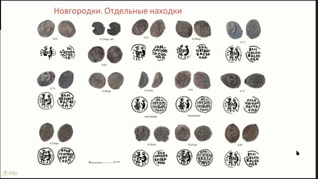Нумизматические находки из раскопа «Богемия» 2022 г. на Софийской набережной Великого Новгорода