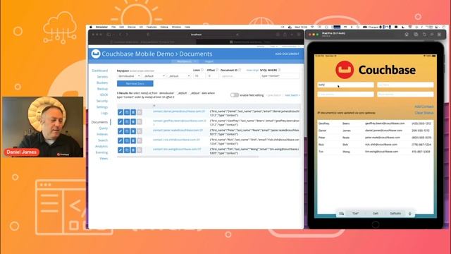 Data Replication Demo with Couchbase Mobile and Swift