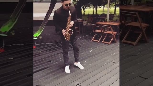 Сапабек Азиз Shape of my heart Sting sax cover Саксофон