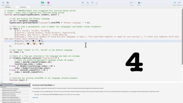 Hype 11 The Multilingual Template  Adding Multiple Language Support To A Tumult Hype Project