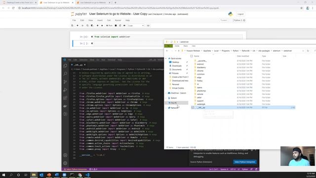 Create a Bot from Scratch: Use Selenium to go to Website (Part 4)