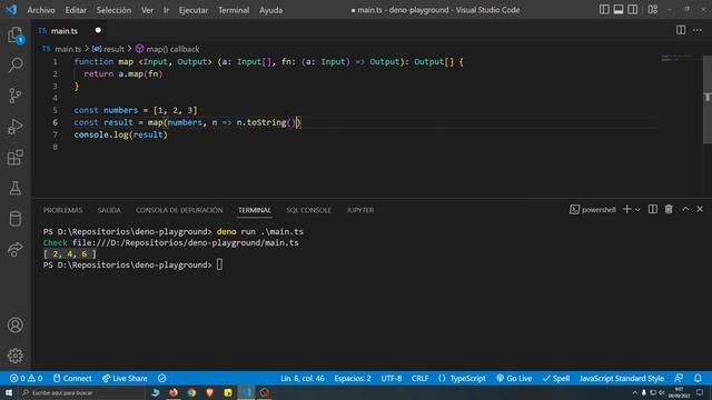 The TypeScript Handbook - Funciones genéricas