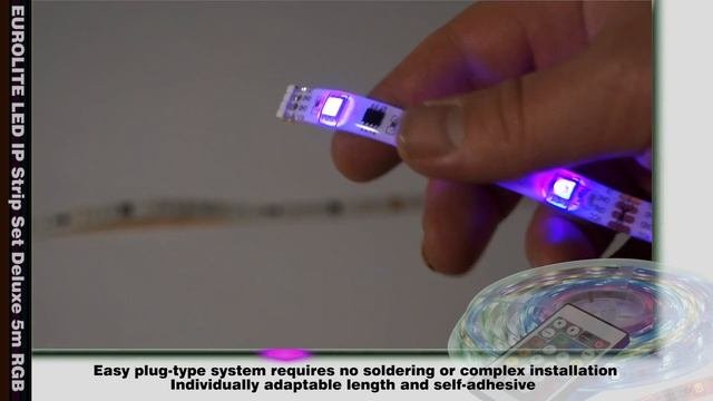 EUROLITE LED IP Strip Set Deluxe 5m RGB