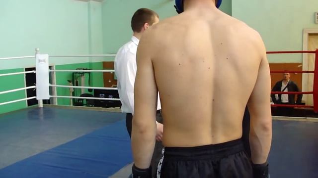 Два нокдауна.Кickboxing.
