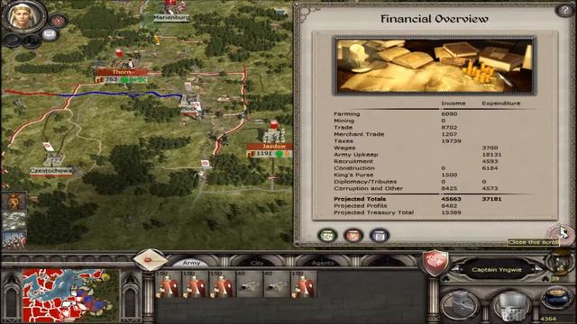 Medieval 2 Total War Kingdoms Teutonic Expansion Denmark VH/VH PURE EVIL ep.7 Teutonic Masacer