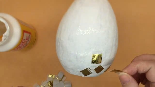 Decoupage paper napkin Easter eggs