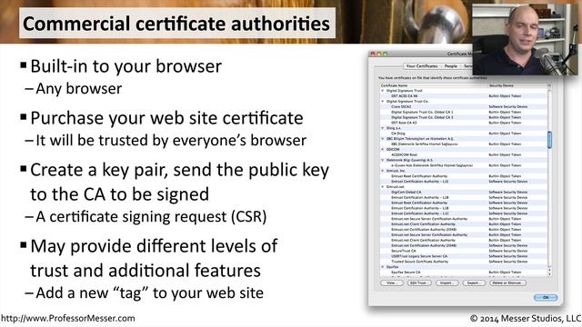 Certificate Authorities - CompTIA Security+ SY0-401: 6.3