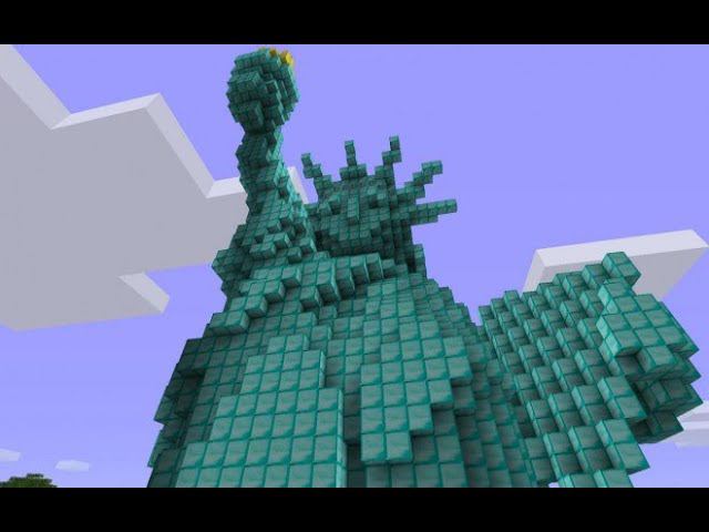 #Minecraft Building [statue of liberty] NewYork Minecraft