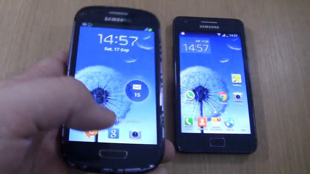 Over the Horizon Incoming call & Outgoing call at the Same Time Samsung Galaxy SⅡ plus +S3 mini VE
