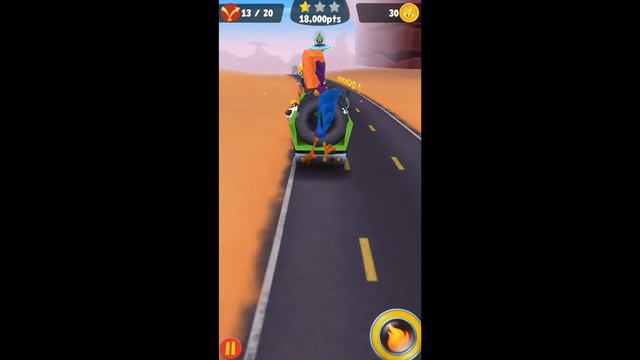 Loony Tunes Dash Gameplay (Level 25)